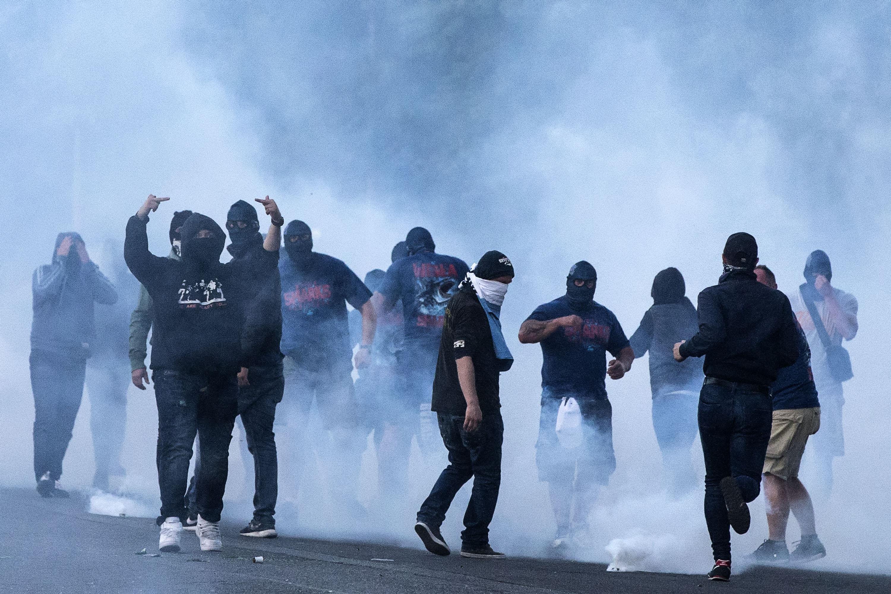 Derby Lazio-Roma, scontri nei pressi dello Stadio Olimpico