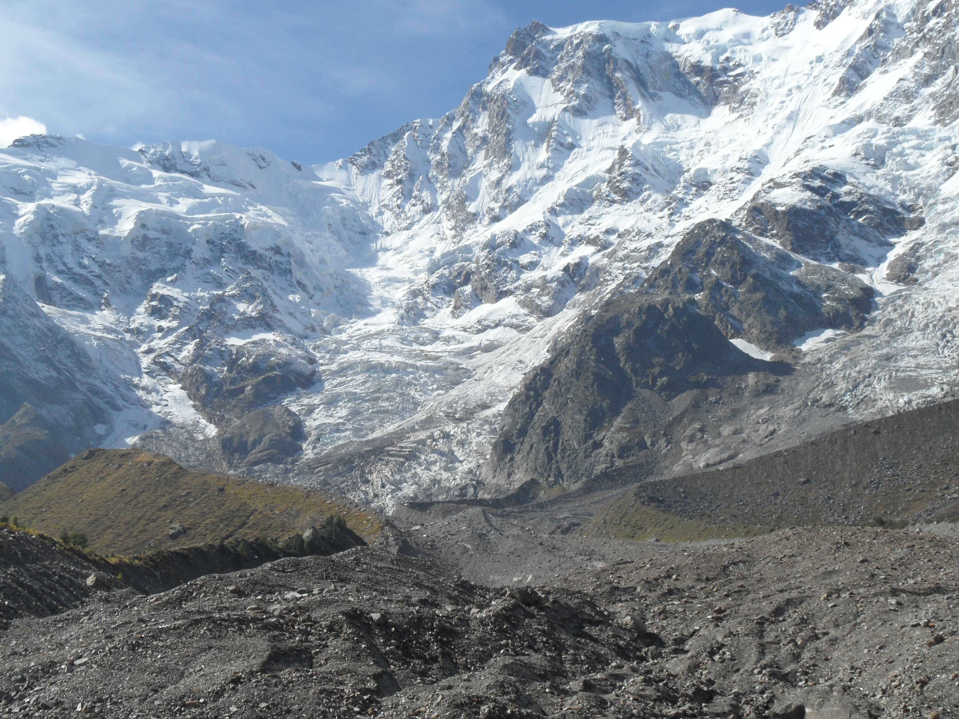 Il Ghiacciaio Del Belvedere Un Gigante Malato Sul Monte Rosa foto 