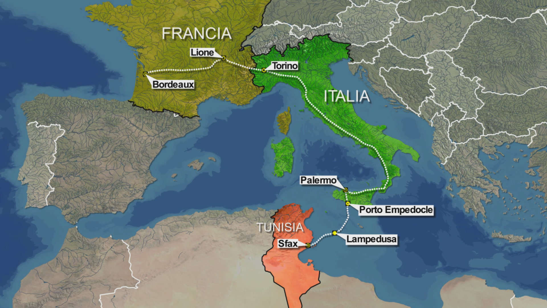 Da Lampedusa a Bordeaux il viaggio attraverso l'Italia di un immigrato